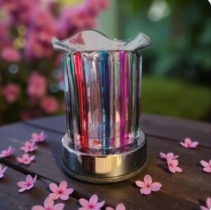 Colorful Striped Aroma Lamp